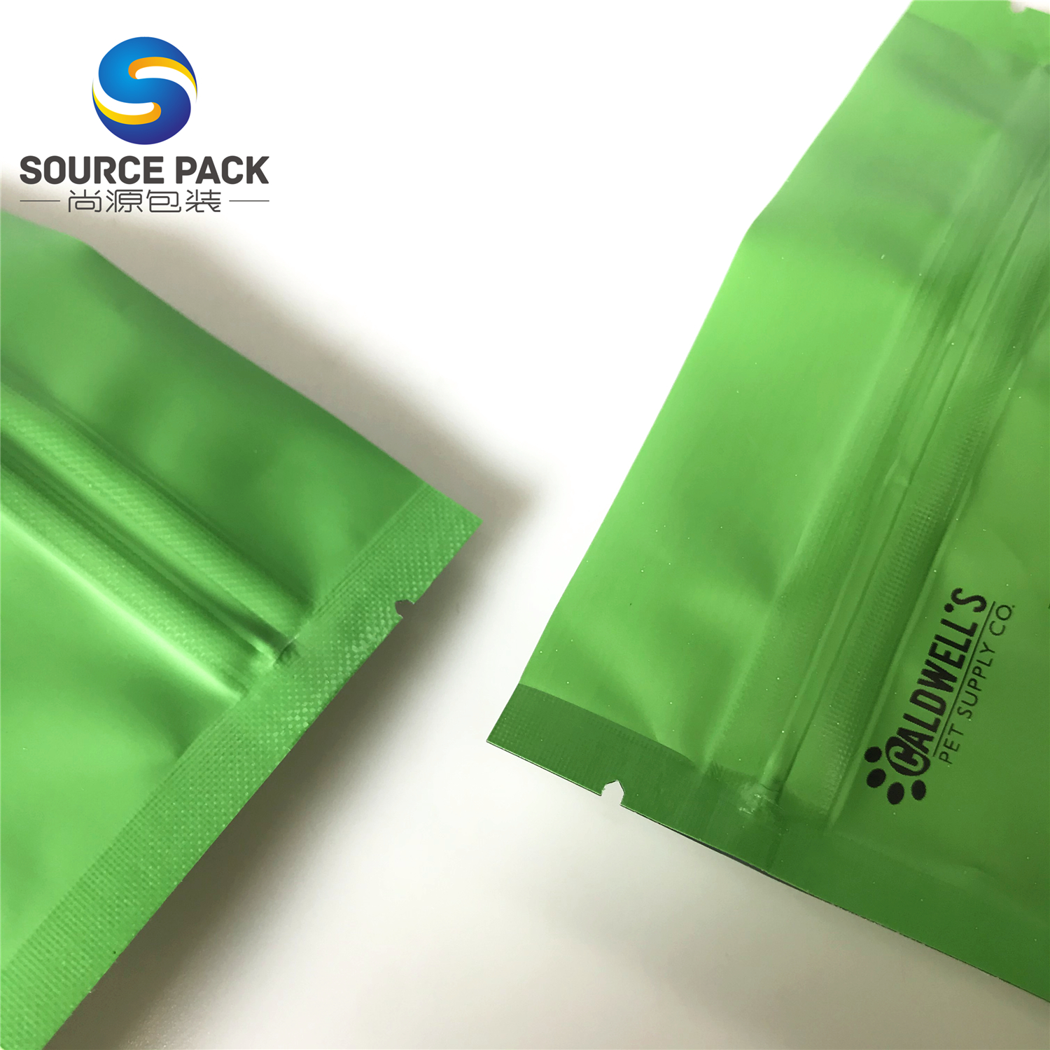 Ziplock фольга майларовая сумка для еды собаки с двухсторонней печатью