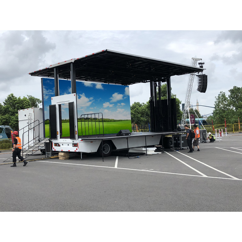Мобильный прицеп Truck Stage, сцена для мероприятий на открытом воздухе, дополнительный цвет, дешево, распродажа, Китай