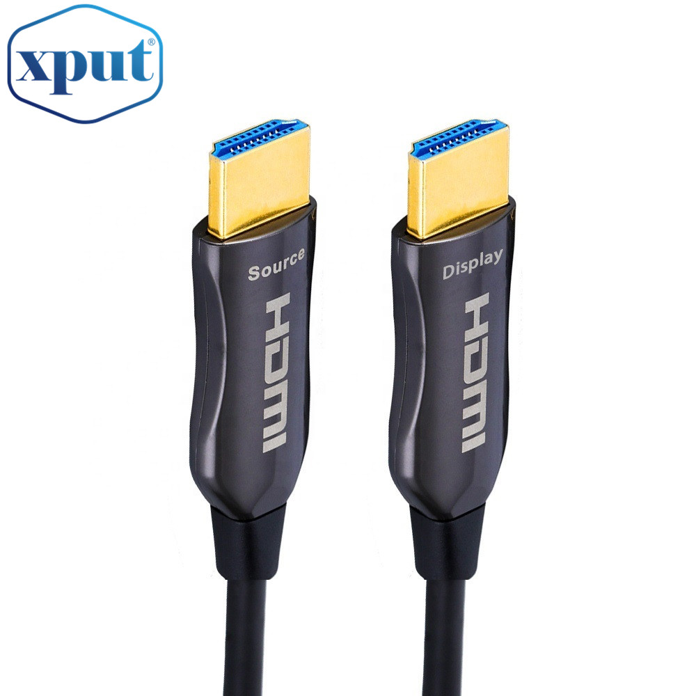 HDMI кабель оптического волокна 75ft 4K 60Hz HDMI2.0b HDR10 дуги HDCP2.2 3D 18 Гбит/с YUV4:4:4/4:2:2/4:2:0 Slim