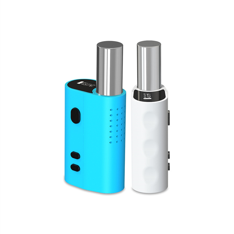 Factory direct magnetic mouth cover herb 1100mah battery haptic feedback vaporizer herbal dry