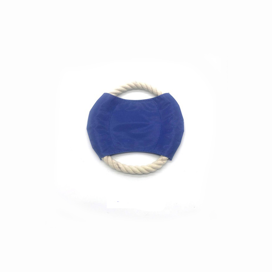 New pet toy dog toy flying ring molar flying ring dog pure cotton training flying ring
