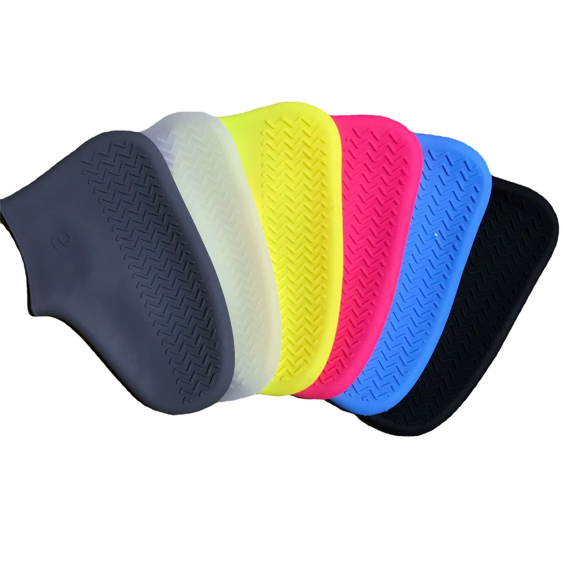 superior quality non slip reusable silicone shoes cover portable custom size rubber rain shoe cover