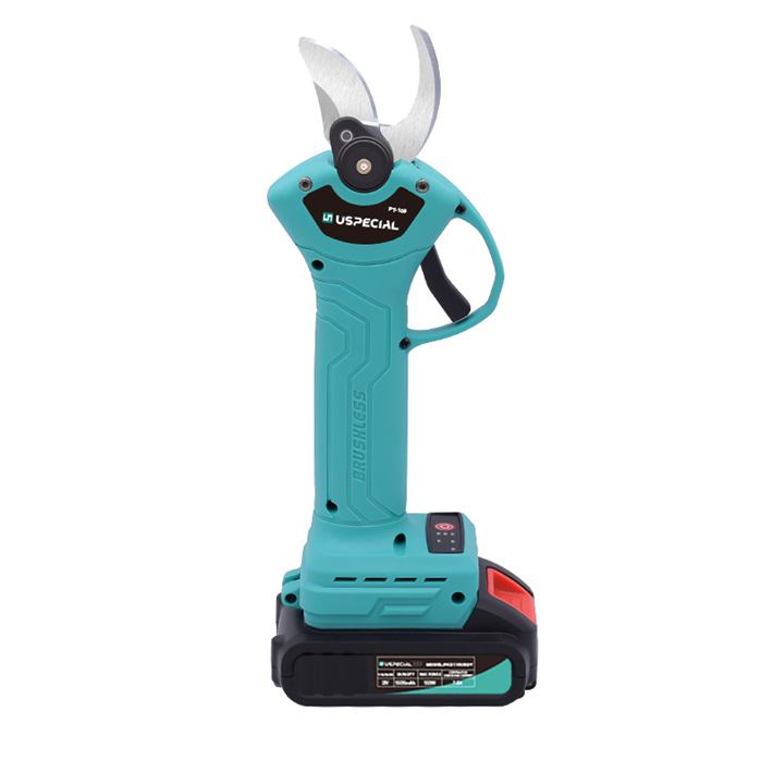 25mm cordless rechargeable fruit tree tool power pruners shears with li-ion battery electronic pruning shears