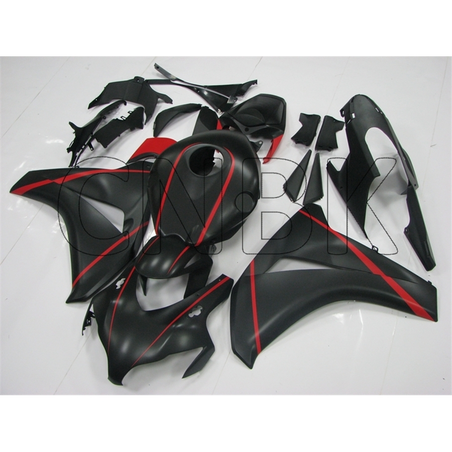Обтекатели для CBR 1000RR 2011, Обтекатели для Honda Cbr1000 RR 08 09, черный, красный корпус CBR 1000 RR 2008-2011, Обтекатели из АБС-пластика