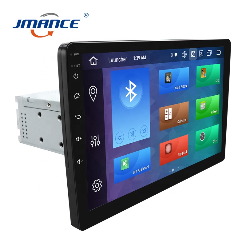 Универсальный Android 10 4G + 64G 10 дюймов Автомобильный аудио dvd-плеер стерео с сенсорным экраном DSP Carplay