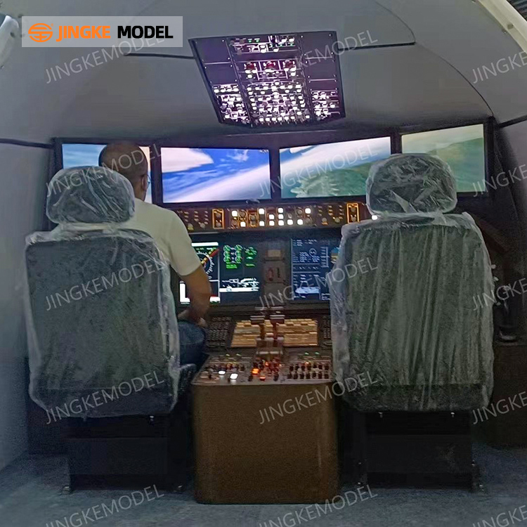 Simulated Flying Aircraft Model 4-Channel Remote Control Plane with LED Lights for Hobbyists and Beginners