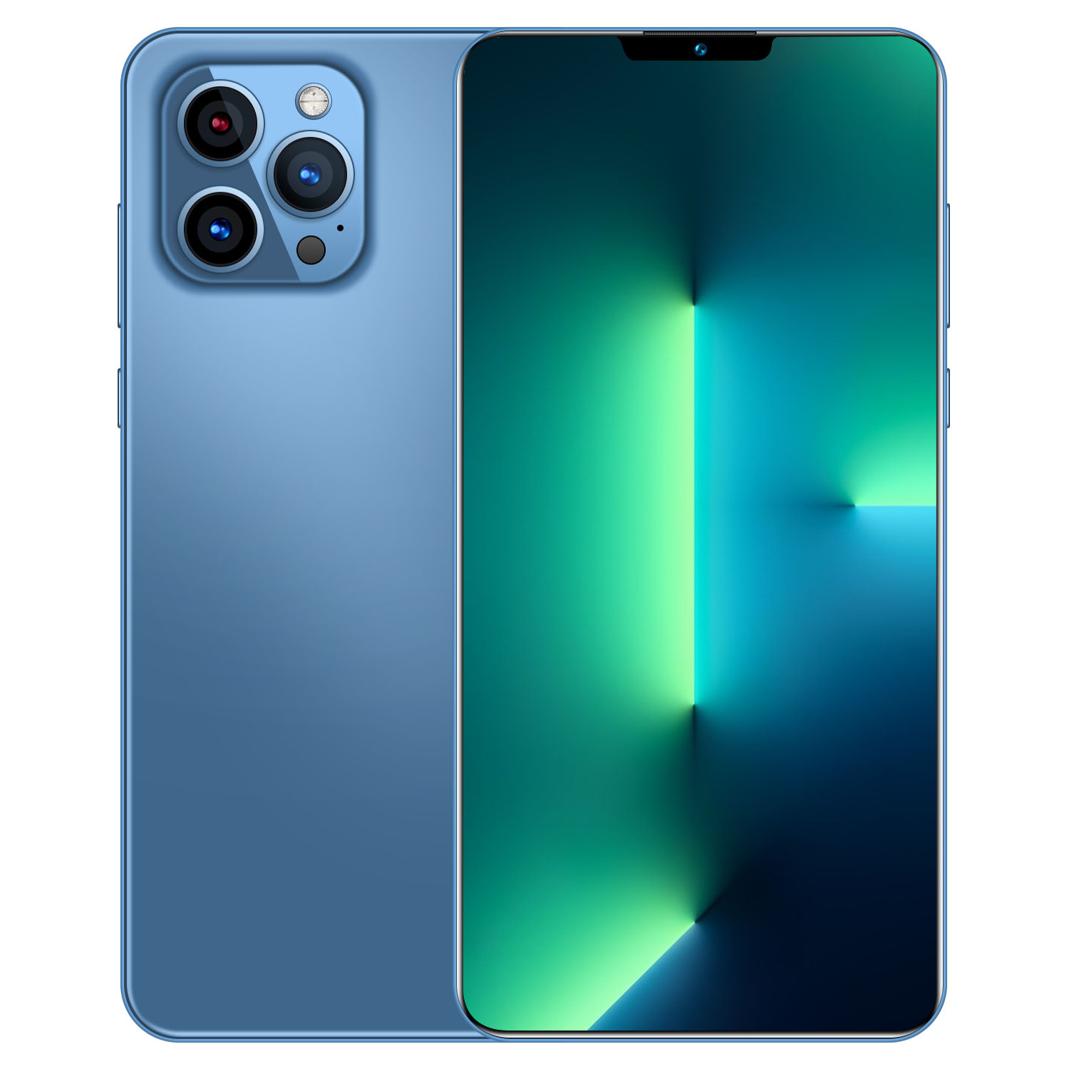 2021 новый смартфон Phone13 Pro Max 5G оригинальный 16 + 512 Гб 6,7 дюйма 32 + 64 Мп HD камера мобильные телефоны с распознаванием лица Высокое качество
