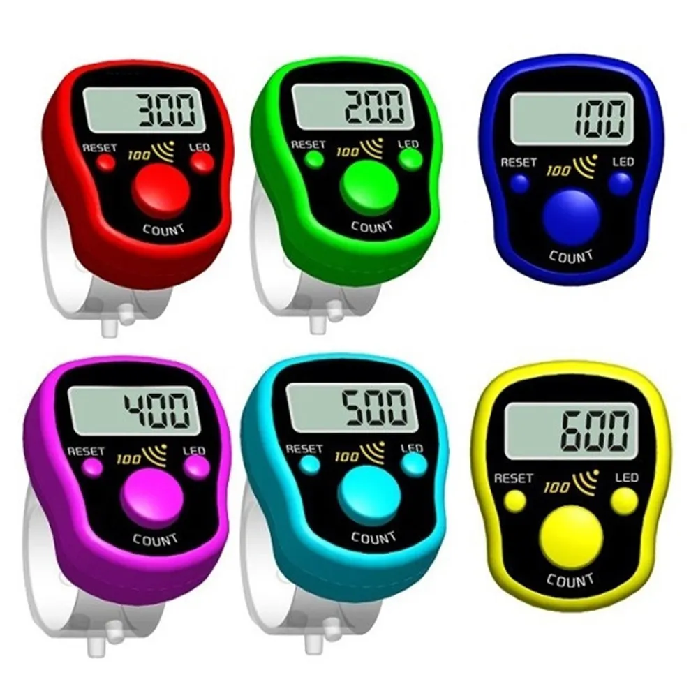 5 Digit Resettable Number Clicker Golf Hand Tally Click Counter