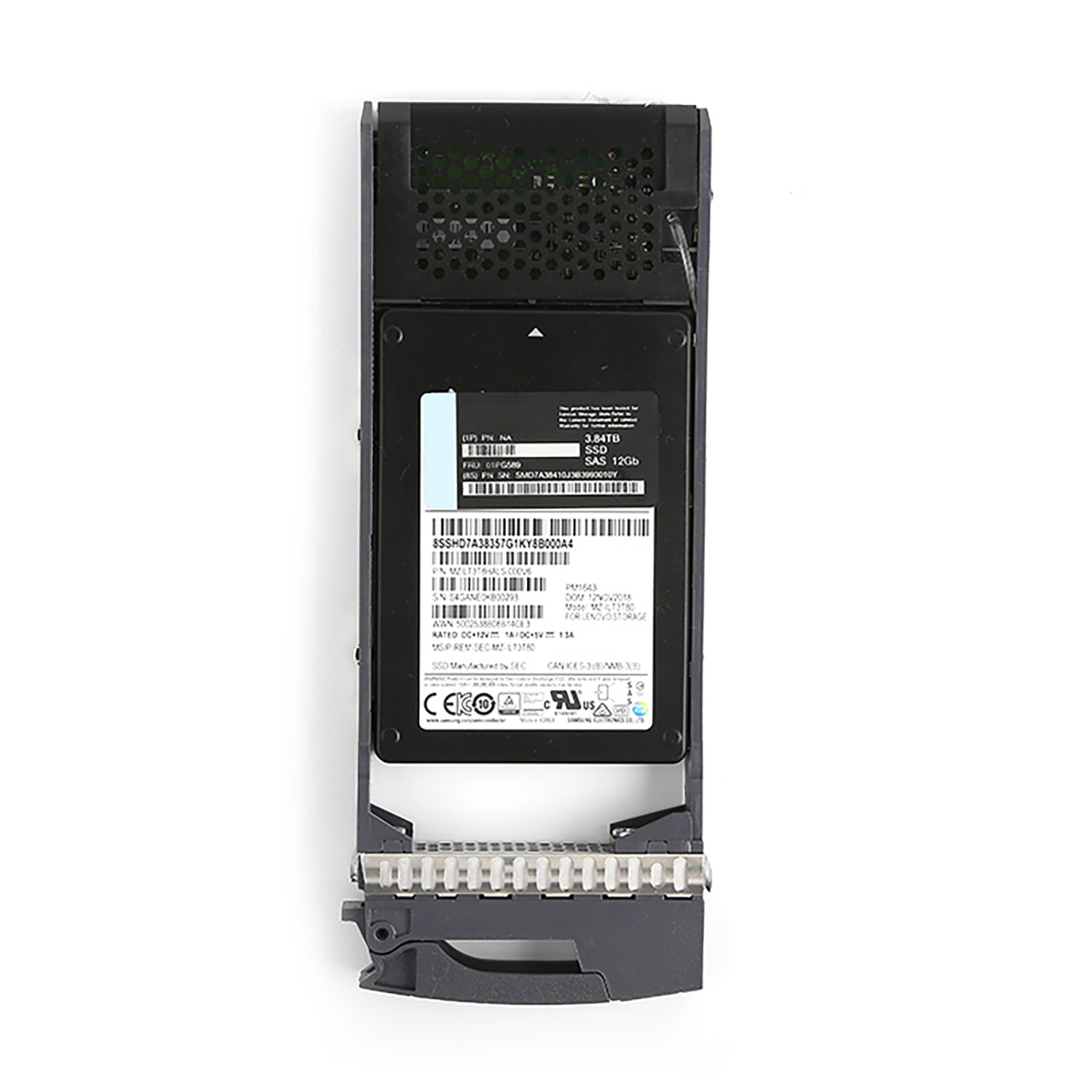3,84 ТБ флэш-накопитель на жестком диск X357A-R6 108-00572 твердотельного накопителя для Netapp 12 Гб FAS22 25 26 27 DS224C