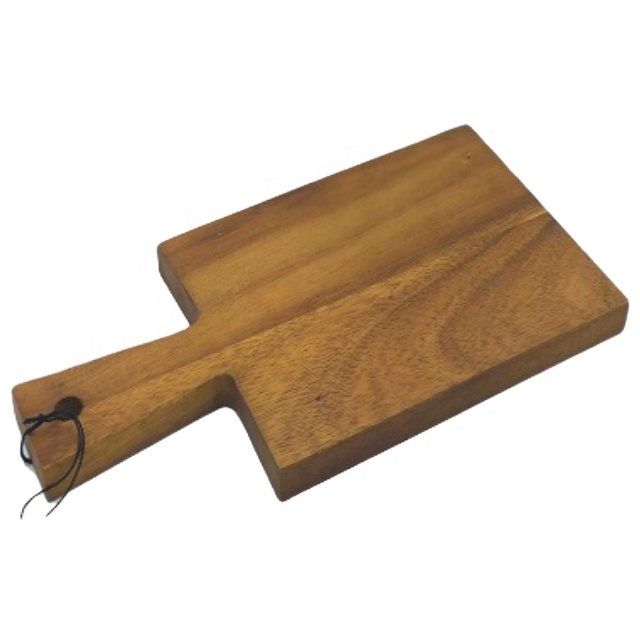 Export Quality Natree food - grade Acacia wooden paddle board cutting board chopping board cookware kitchenware