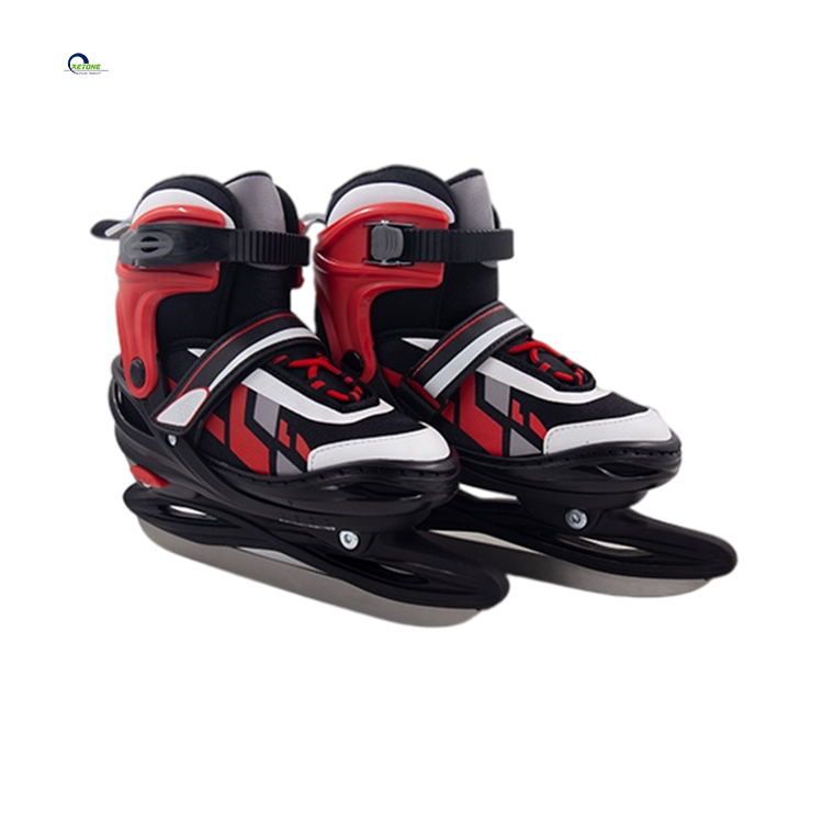 Customized Wholesale Fashionable And Durable Hockey Figure Speed Ice Skates Shoes For Teenagers