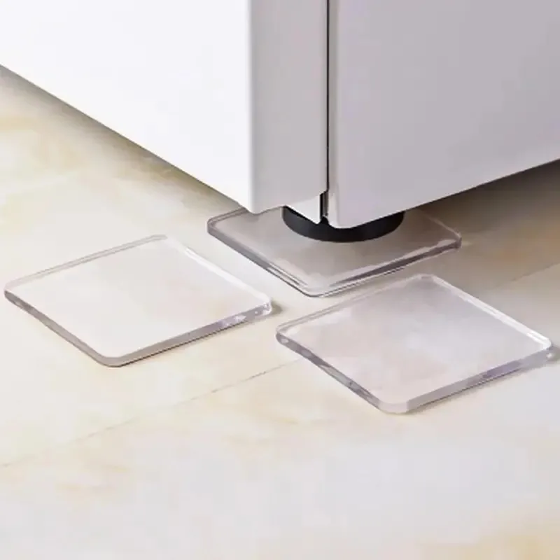 Transparent Protector Non Slip Furniture Pads Furniture Grippers Self Adhesive Silicone Floor Pads Protectors