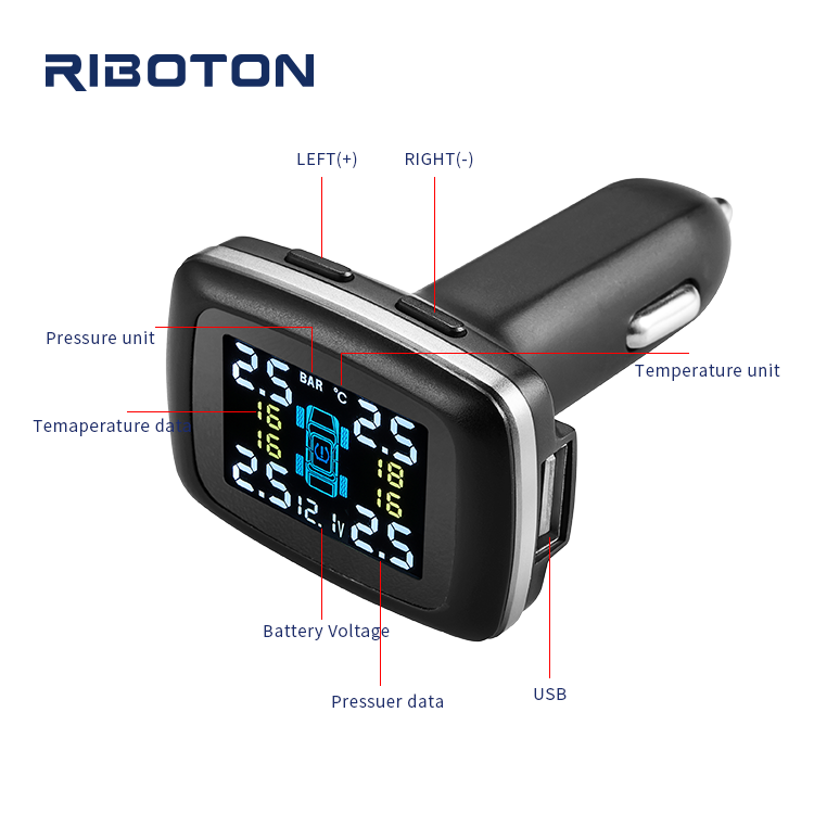 Беспроводная система контроля давления в шинах с внешним TPMS датчиком