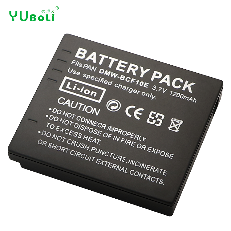 DMW-BCF10 DMW BBCF10 DMWBCF10 DMW-BCF10E CGA-S009 Camera Replacement Battery for Panasonic Lumix DMC-FH3 FX48 FX75 FS6 FS7 FS8