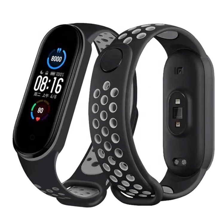 Силиконовый спортивный смарт-браслет Coolyep Mi Band 5 для Xiaomi 5