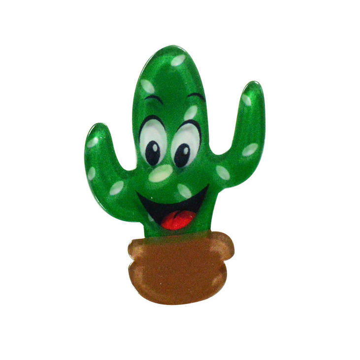 2021 Fashion Cartoon Acrylic Pin Magnetic Badges Custom Creative Printed Magnetic Acrylic Badges