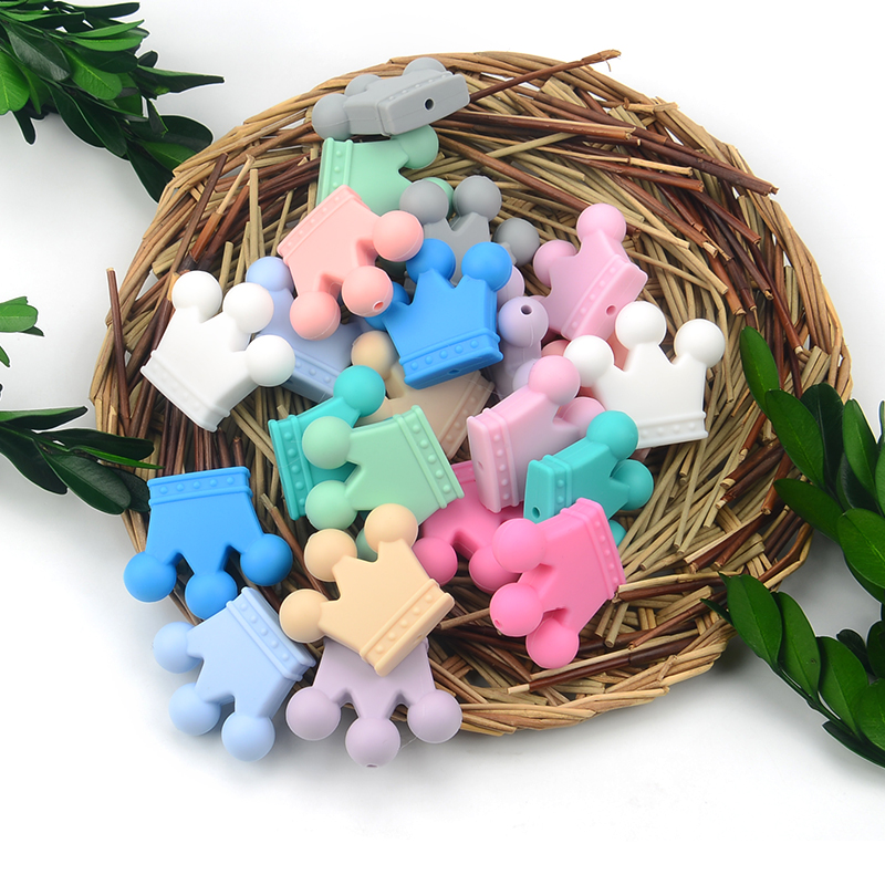 Silicone beads bpa free for baby teething durable/soft/exquisite beads desgin