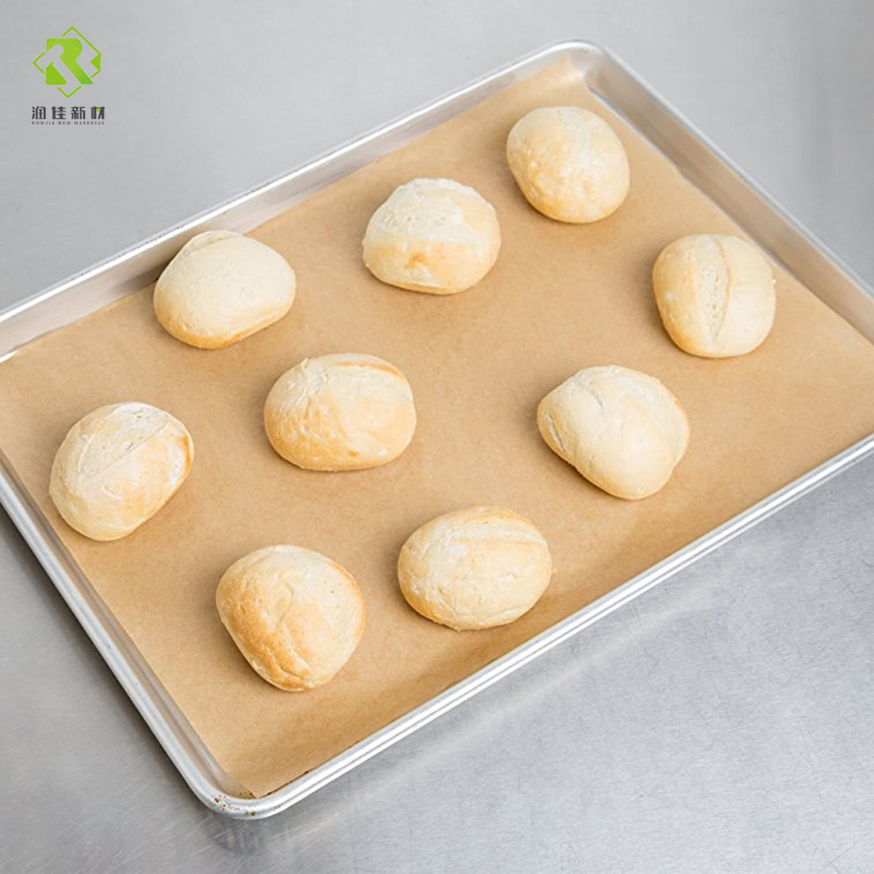 Non-stick Premium Raw Color Pre Cut Pink Butcher Freezer Sheets Parchment Dim Sum Baking Paper