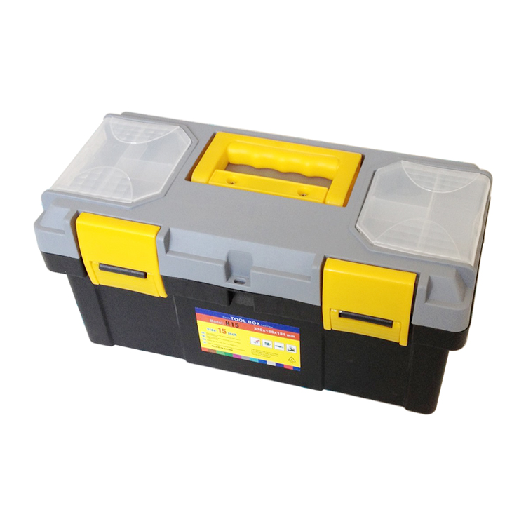 15 Inch Plastic Storage Case Tools Hammer Pliers Screwdriver Maleta Para Herramientas Box Car Repair Kit