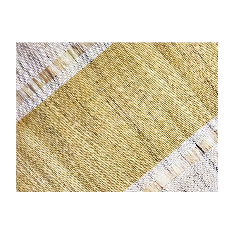 Изготовленные на заказ бегуны для стола из мешковины 13,62 ''x 72'' натуральные бегуны для стола Ramie