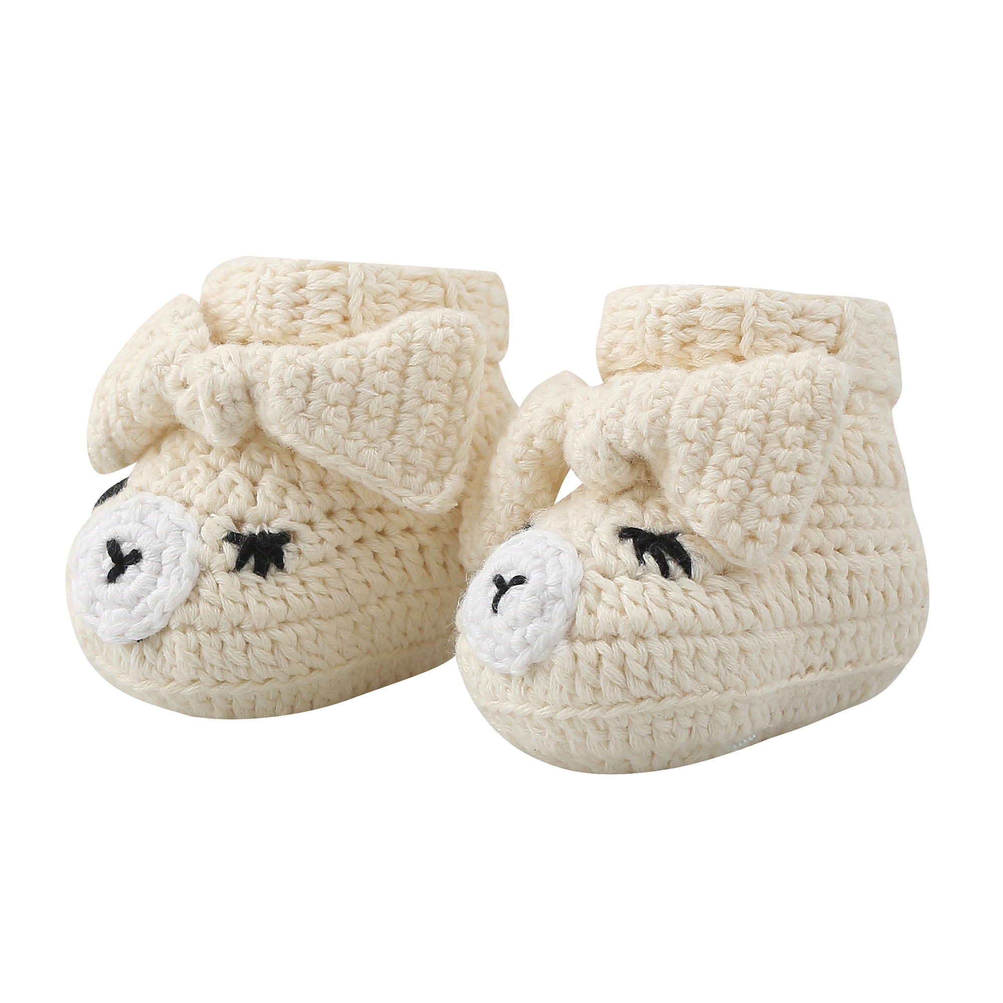 Winter Cute Sheep Kids Slippers Comfortable Baby Warm Cotton Shoes Boys And Girls House Indoor Animal Plush Slippers
