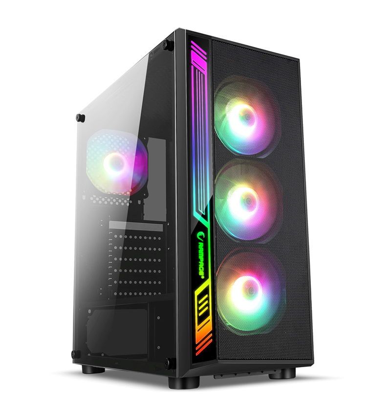 Лучший Корпус rgb, Идеальный ПК-габин с светящимся логотипом из Китая