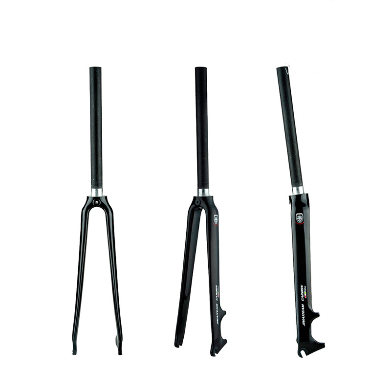 Low Price Genuine Carbon Fork Gravel Road Bike 700c Ultra Light Carbon Fiber Bike Front Fork