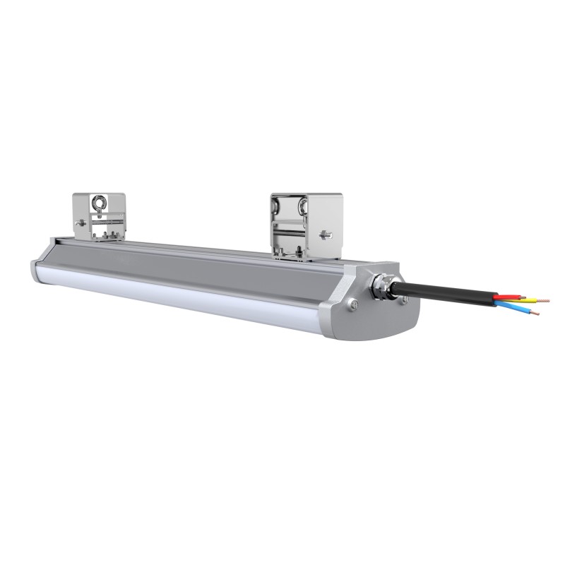weather proof 4ft led tube light vapor tight fixture for Dairy Barn Livestock Dairy Barn