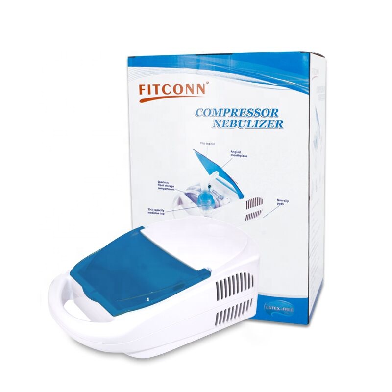 Портативный компрессор для астмы FITCONN OEM/ODM, небулайзер, медицинский небулайзер, Фабричный небулайзер, небулайзер CE ISO
