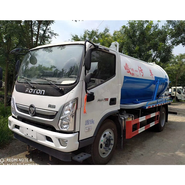 Euro 3 Sewage Tanker Truck Sewage Tanker Truck Sewage Suction Trucks 2.771L Displacement