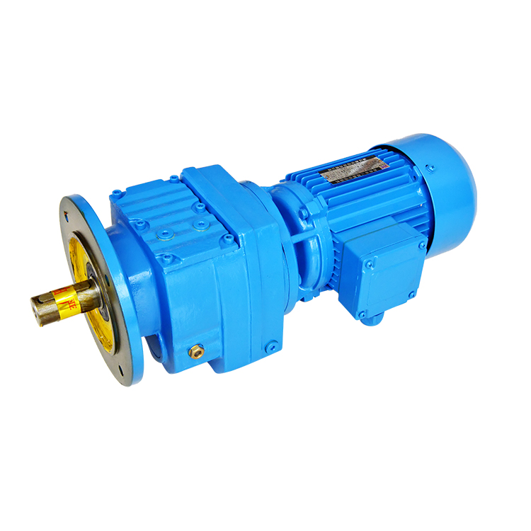 vertical flange mounted cement screw conveyor gear reducing machine motor reducer