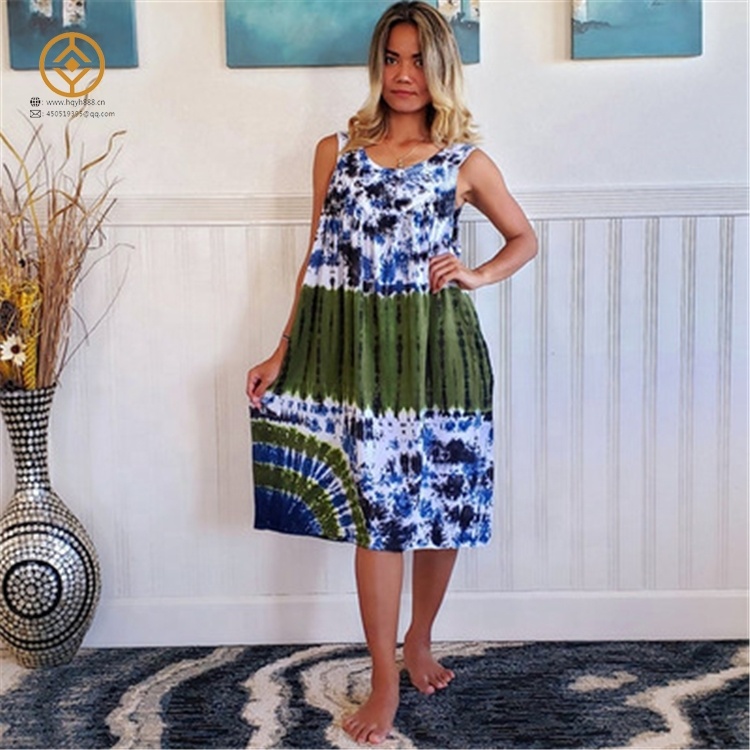 New arrivals bohemian vintage dresses women floral print sleeveless stylish women short casual dresses