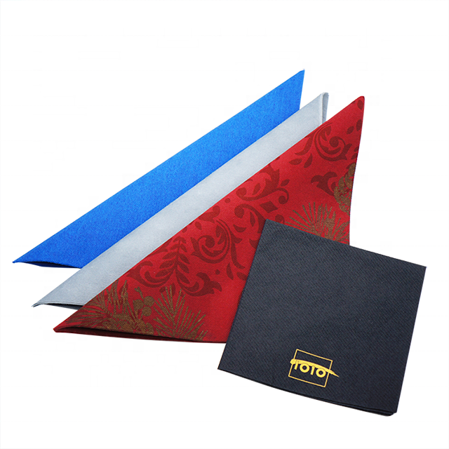 High quality environmental paper napkin high class restaurant paper disposable dustless paper towel