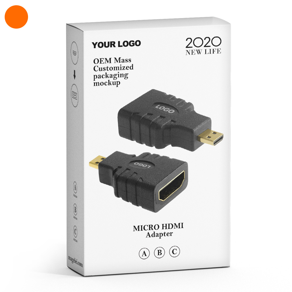 Микро HDMI к HDMI адаптер высокой четкости линия видео адаптер