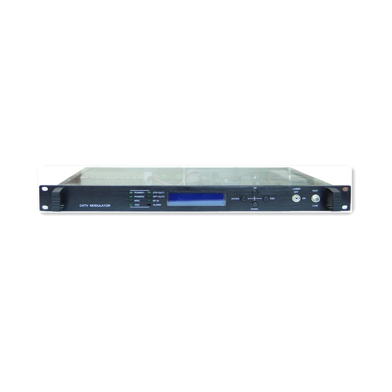 2*10 мВт двойные выходы 1310 нм CATV оптический передатчик AGC с snmp и двойным источником питания