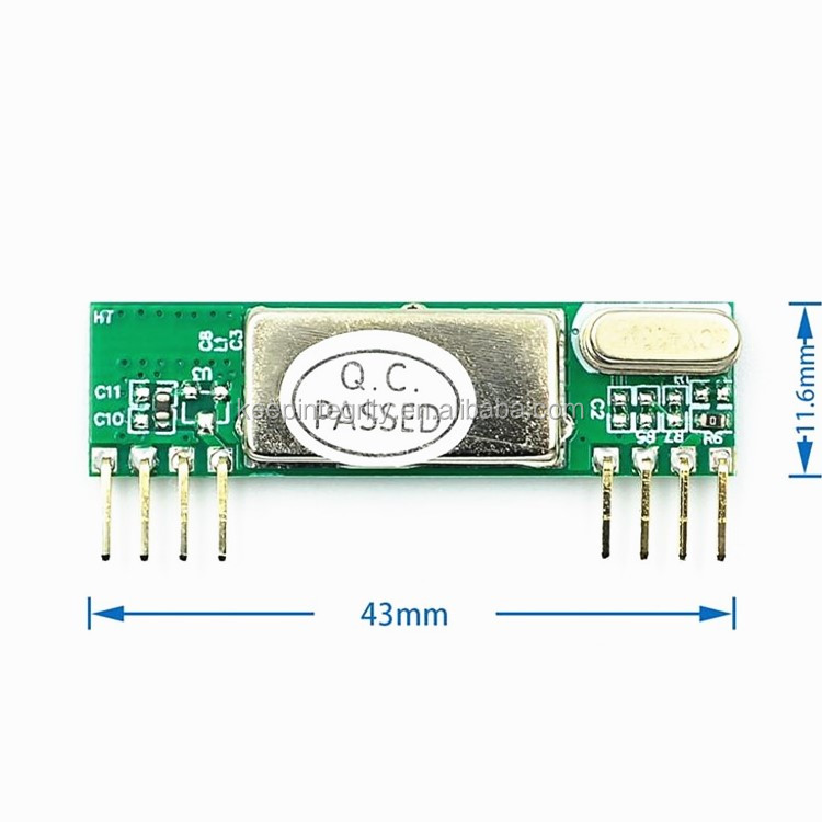 RXB6 3,3 V 6.0mA 433Mhz Супергетеродинный беспроводной радиочастотный модуль приемника