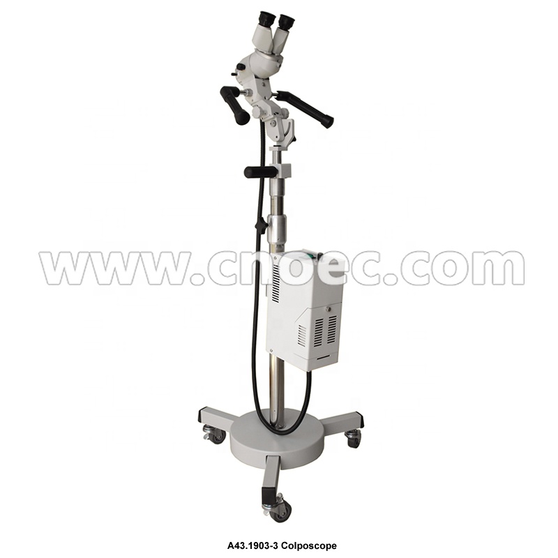 OPTO-EDU A43.1903 6x бинокулярная галогенная лампа 21V150W с роликами Colposcope