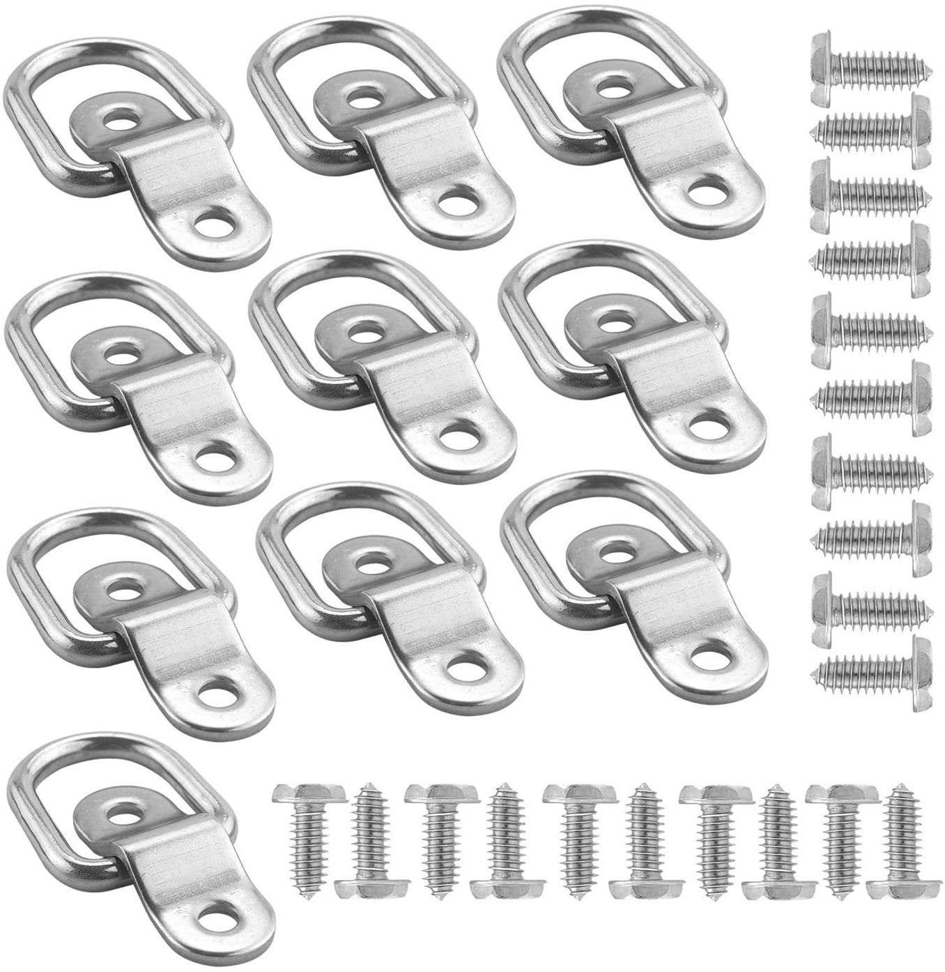 Wholesale D Type Lashing Ring Surface Mount Tie Down Ring tie down anchor with screw