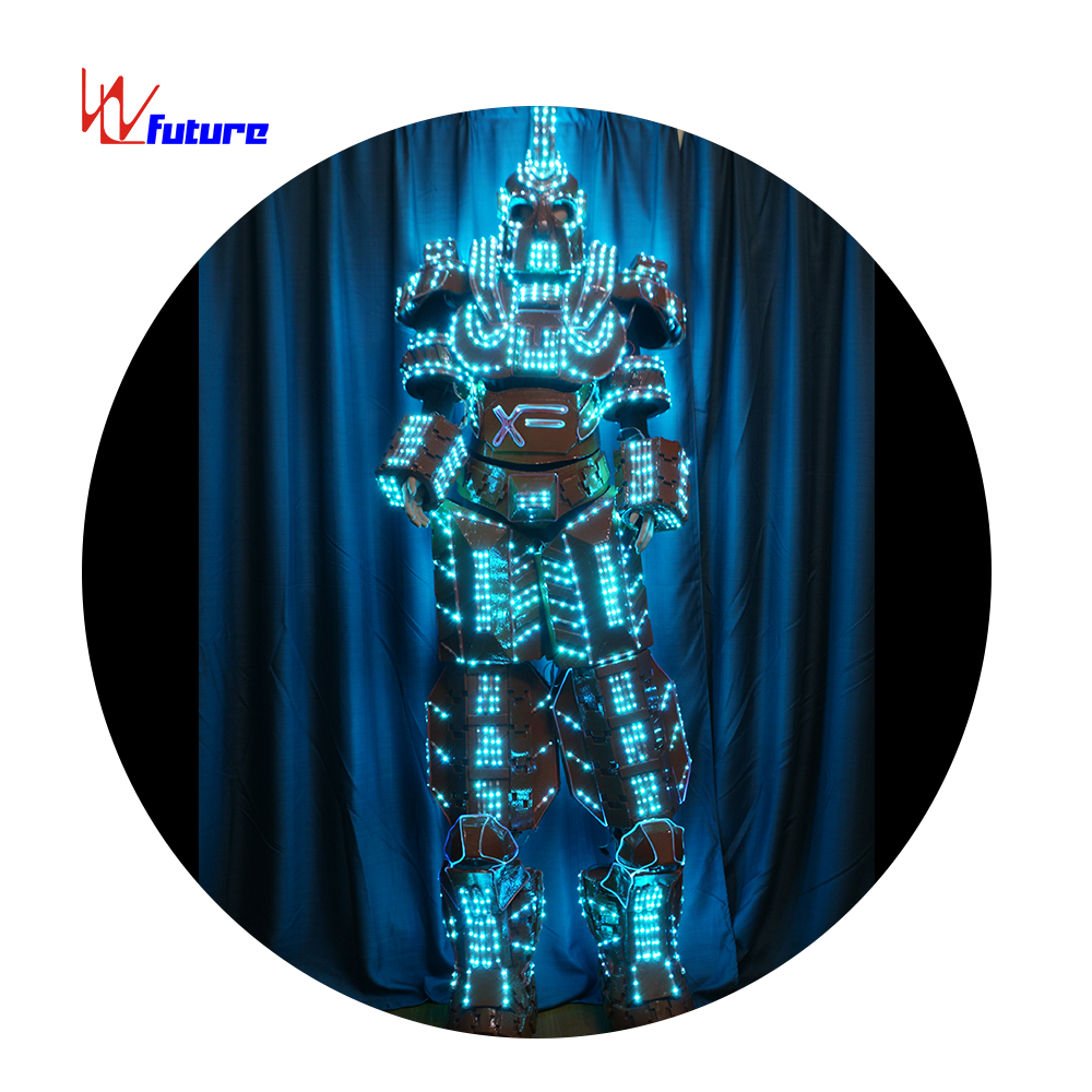 Светодиодные Костюмы 3D Hugh Stilt Walker Robot