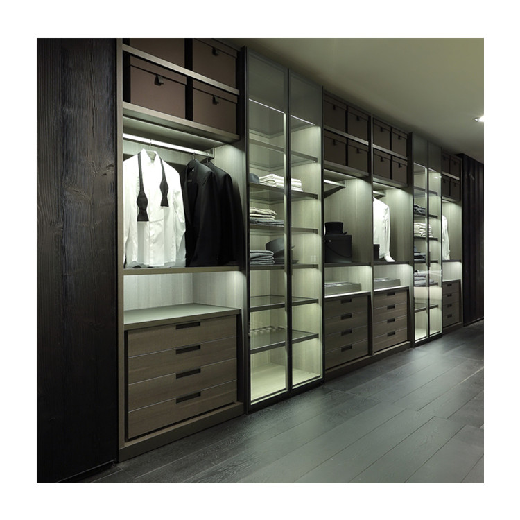 Commercial Display Wardrobe Custom Closets Big Walk In Closet With Shelves Wall Wardrobe Design Cloak Room Closet
