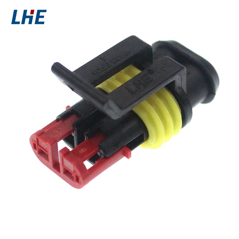 282080-1 TE 2 pin провод к проводу Разъем Авто Электроника