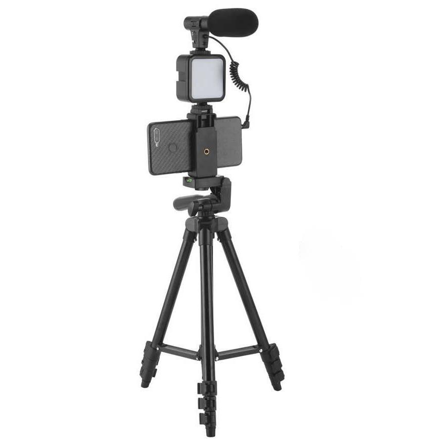 phone smartphone vlog kit vlogging accessories video light set kit vlog tripod