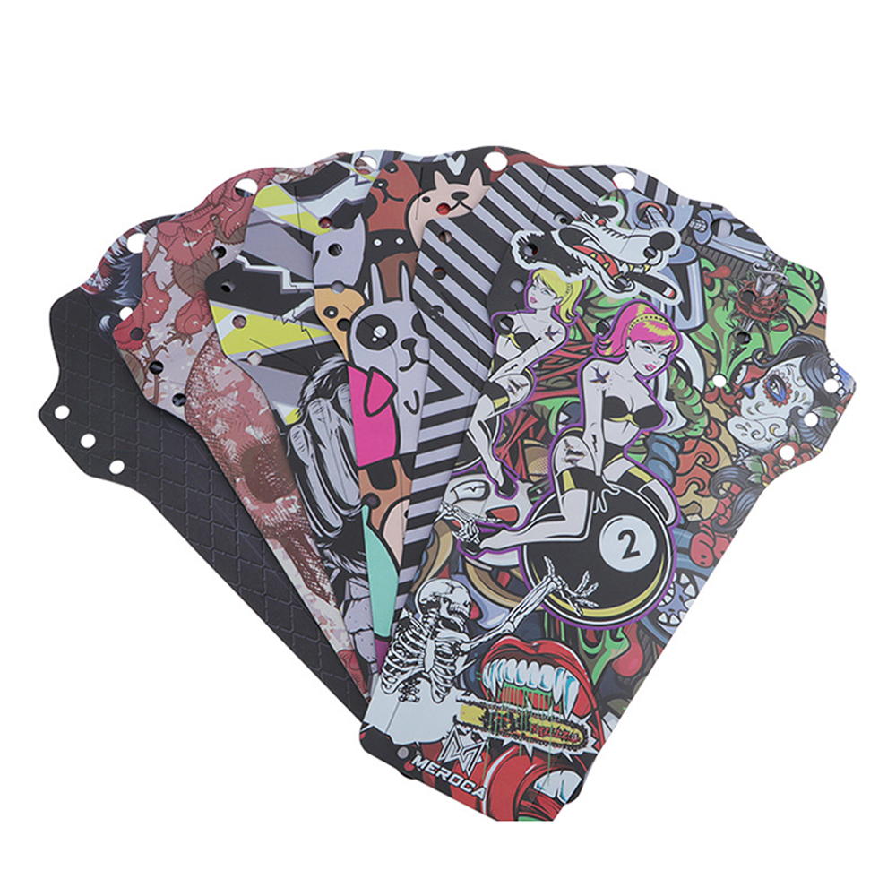 MEROCA MTB Mudguards for Bike Enduro Mountain Bike Ultra light Mud Guards Set Front or Rear Compatible