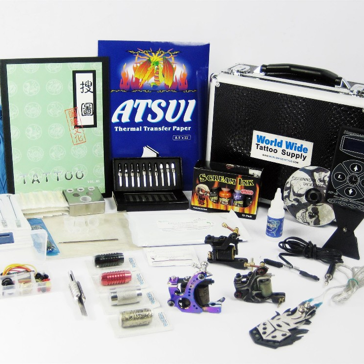 Professional Tattoo Kits. Pens Rotary Coil Wireless Machines Available. Imported Ink. OEM/ODM