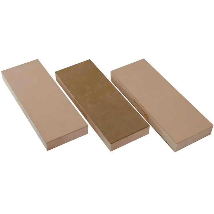 Wholesales high quality double sides leather strop with wood stand
