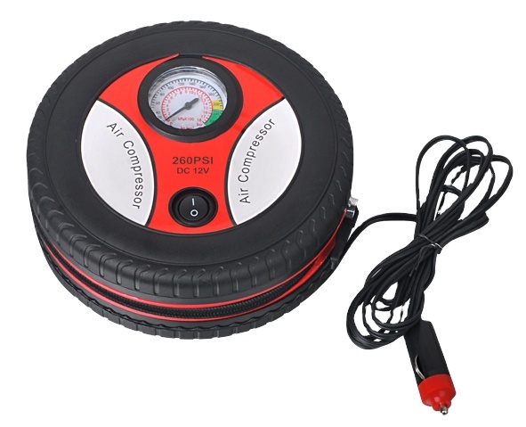 DC12V portable mini air compressor air pump tire inflator for car