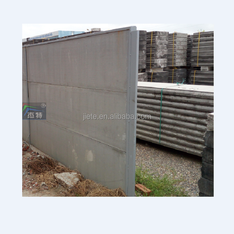 Wall Fence Hollow Cement Panel Made by Precast Concrete Wall Panel Machine / Concrete Slab Block Making Machine
