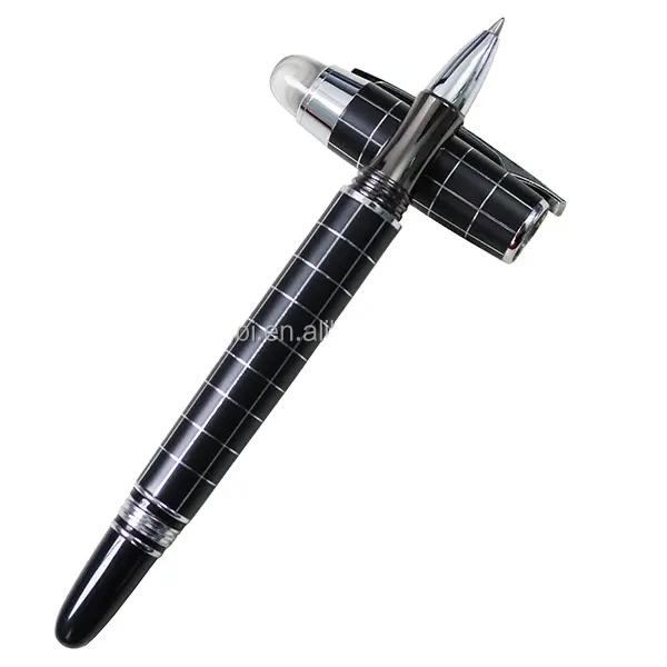 High Quality Metal Roller Pen JXC46 Baoer High Quality Custom Logo Metal Roller Gel Business Gift Pen