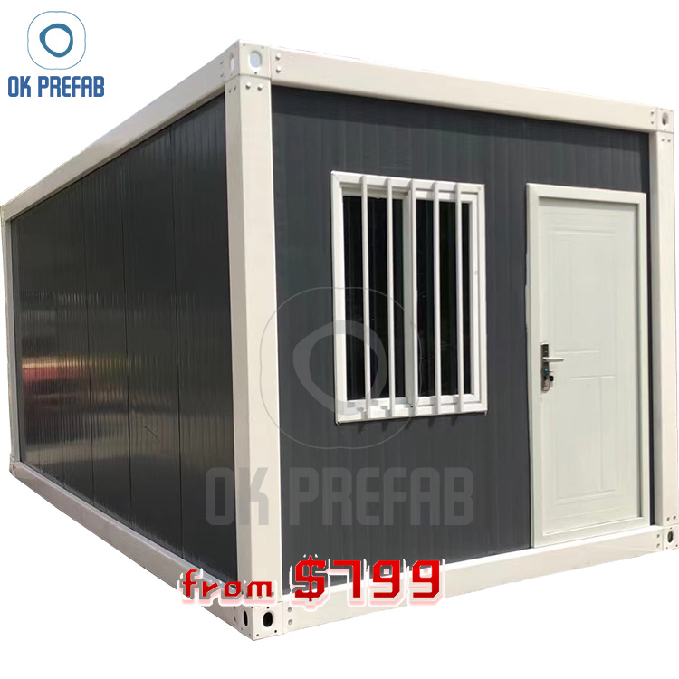 20ft prefab container homes used as office and accommodation or portable house  homes for sale