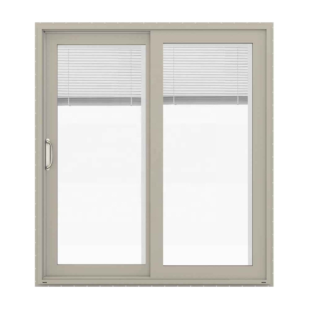 Minetal Upvc окно Двойное Остекление качели Наружные Жалюзи Изолированная система остекления